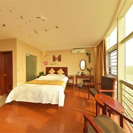 Greentree Inn Shanghai Songjiang District Yanshou Road Li Ta Express Hotel Zhujing Екстер'єр фото