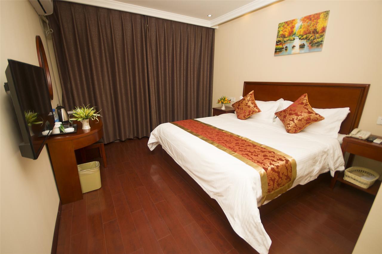 Greentree Inn Shanghai Songjiang District Yanshou Road Li Ta Express Hotel Zhujing Екстер'єр фото